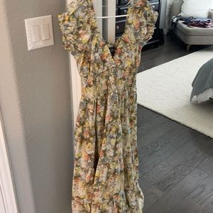 Danielle Bernstein floral dress